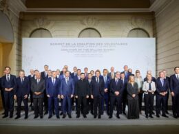 coalition of the willing paris declaration Attendees of the Paris summit on Ukraine’s security guarantees gather at the Élysée Palace in Paris on 6 January 2026. Photo: President of Ukraine | Volodymyr Zelenskyy