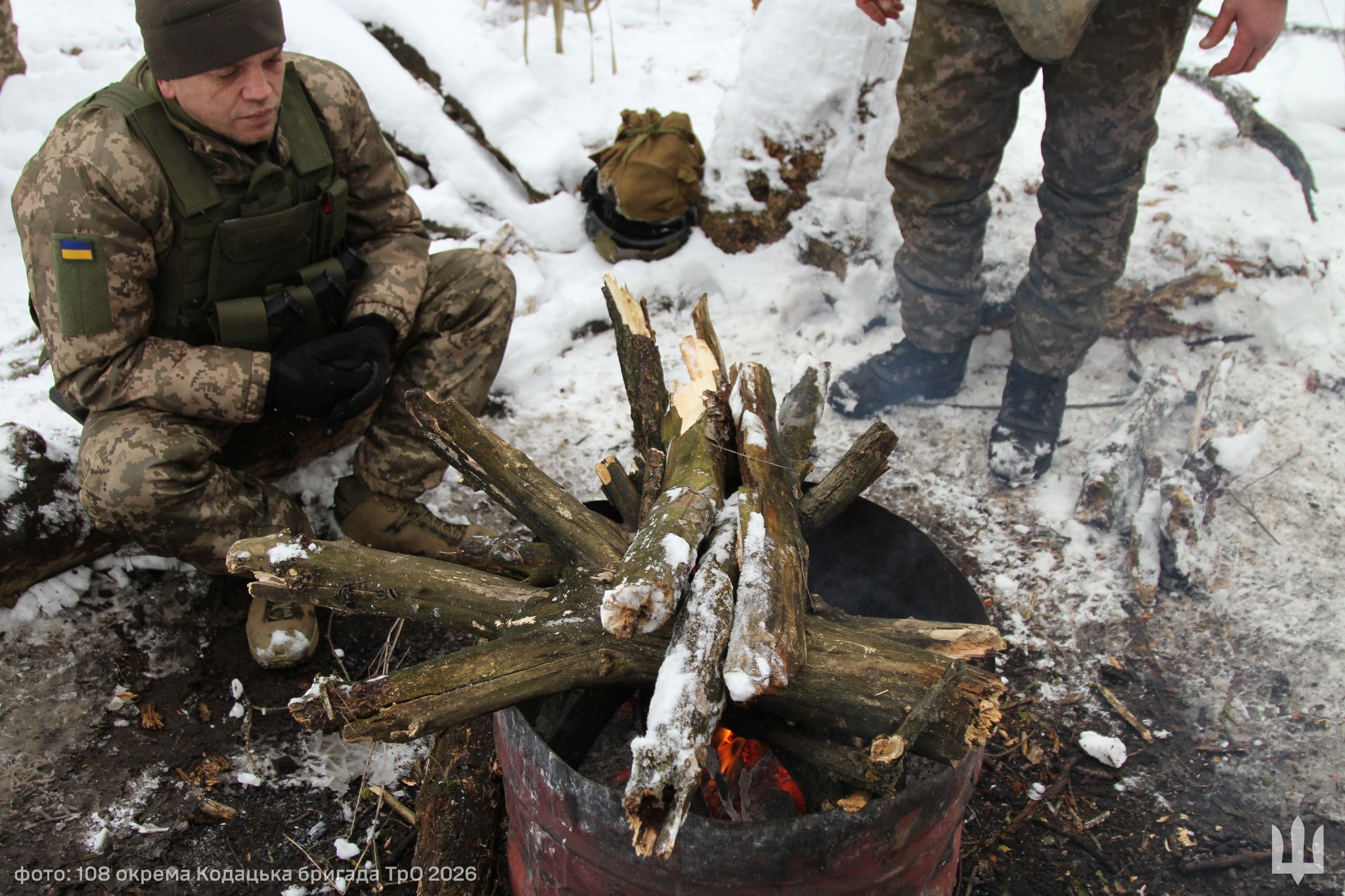 108th Territorial Defense Brigade soldiers.