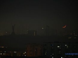 more surprise blackouts kyiv oblast finally gets outage schedules back · post skyline night during / yevhen kotenko 1769177467-134 (1) ukraine's has exited emergency blackout protocols returned scheduled power outages