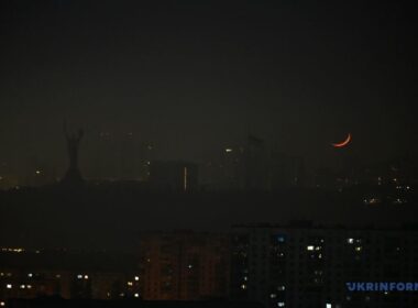 more surprise blackouts kyiv oblast finally gets outage schedules back · post skyline night during / yevhen kotenko 1769177467-134 (1) ukraine's has exited emergency blackout protocols returned scheduled power outages