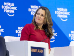 chrystia freeland quits canadian parliament unpaid zelenskyy adviser role · post canada's deputy prime minister finance world economic forum davos switzerland 2023 52635392584_401d8e9120_k ukraine news ukrainian reports