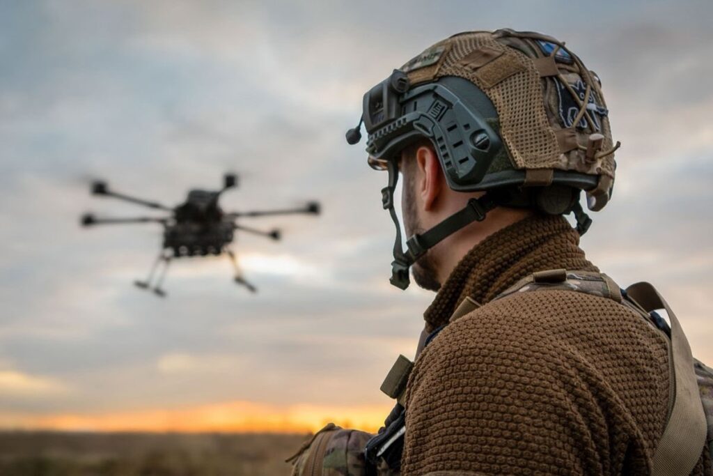 A Ukrainian drone operator of the Unmanned Systems Forces. Photo: Ukraine’s Unmanned Systems Forces