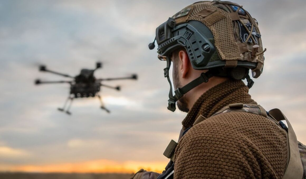 A Ukrainian drone operator of the Unmanned Systems Forces. Photo: Ukraine’s Unmanned Systems Forces