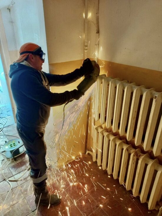 Lviv utility workers, solidarity, Kyiv