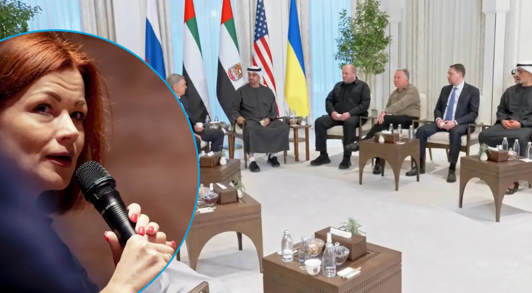 Abu Dhabi talks Yullia Osmolovska