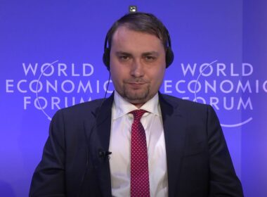 kyrylo budanov in davos world economic forum in january 2026