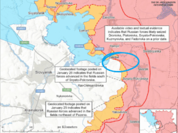 Russia threatens to assault heights around Dronivka and imperil Ukrainian rear positions