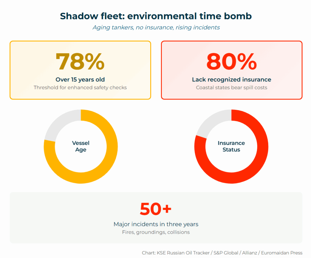 russian shadow fleet is an environmental time bomb