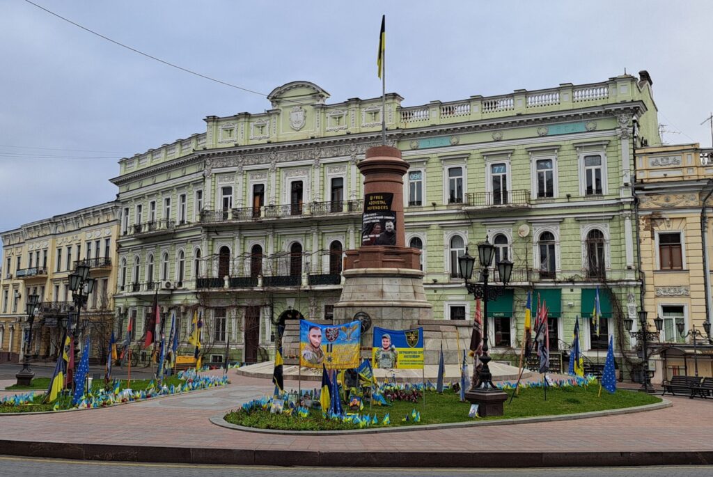 european square in odesa