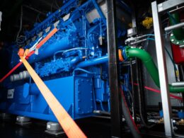 Energy equipment from Germany provided to Ukraine to address the ongoing energy crisis in the country. Photo: German Embassy in Ukraine.