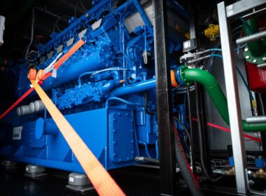 Energy equipment from Germany provided to Ukraine to address the ongoing energy crisis in the country. Photo: German Embassy in Ukraine.