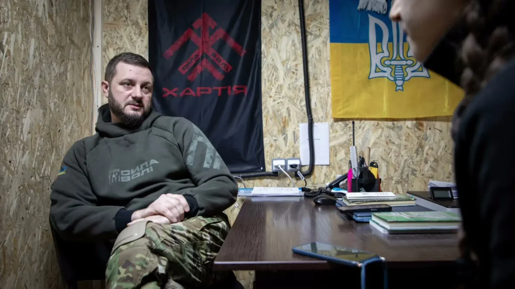 new commanders Ukrainian army Obolenskyi Khartiia 