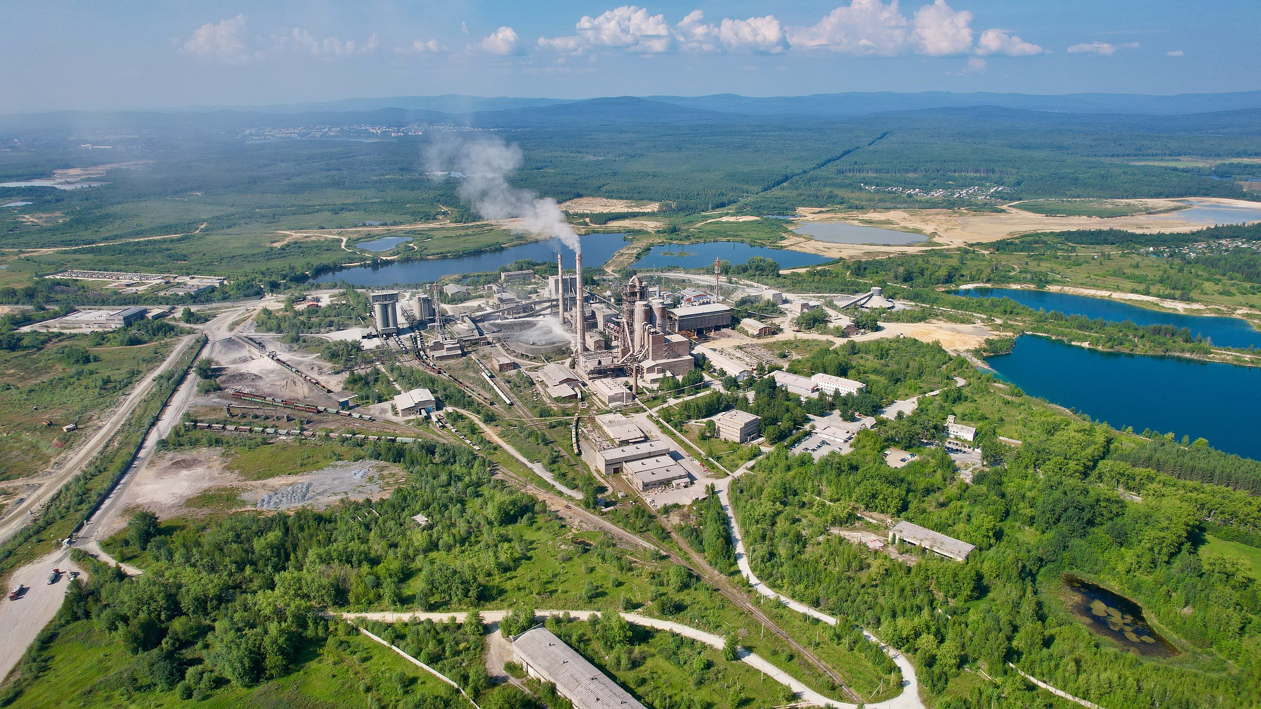 a cemros cement plant in nevyansk, sverdlovsk oblast, russia