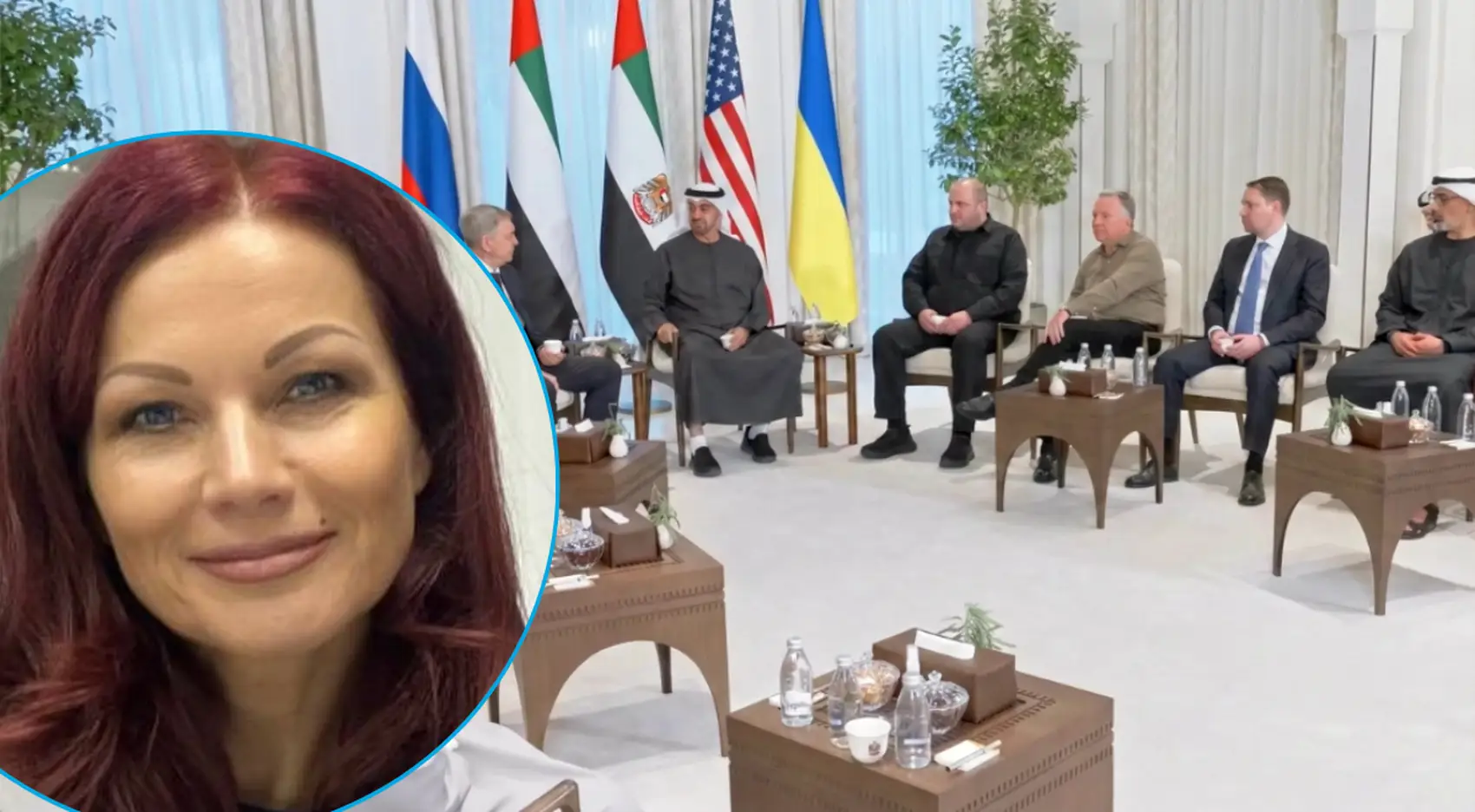 Abu Dhabi talks Yullia Osmolovska