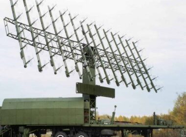 Russian 1L119 Nebo-SVU radar