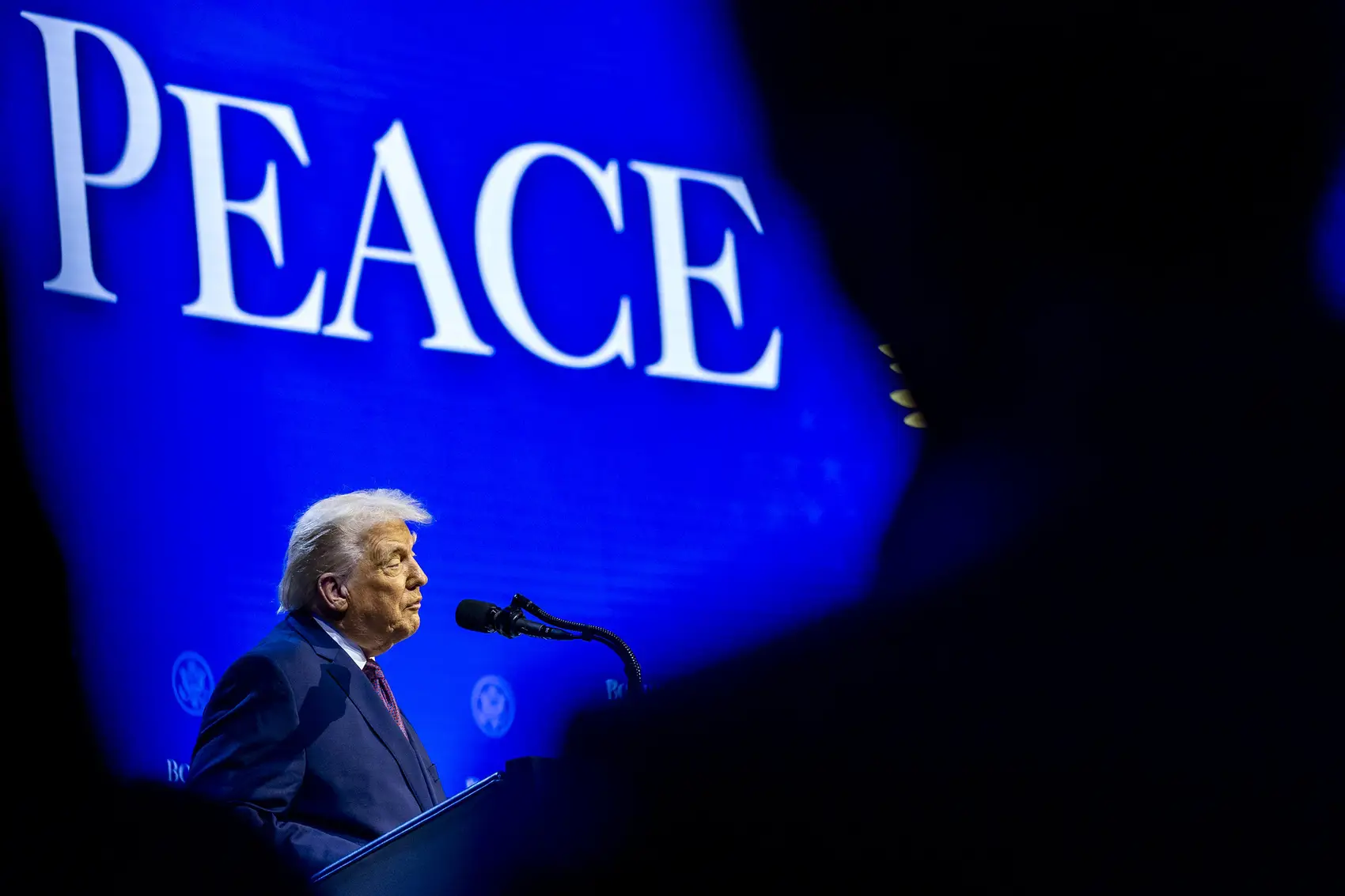 Trump peace WEF