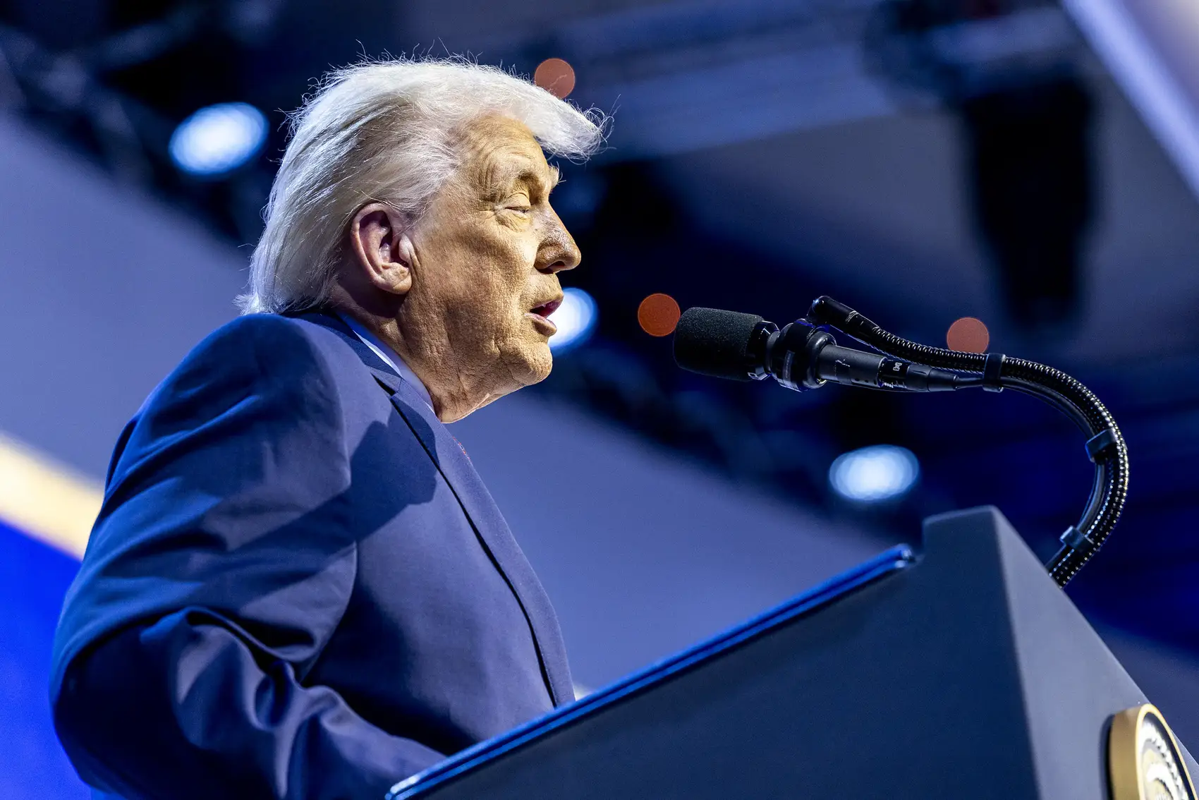 Trump defends Russia sanctions waiver, says he does not want to drive ...