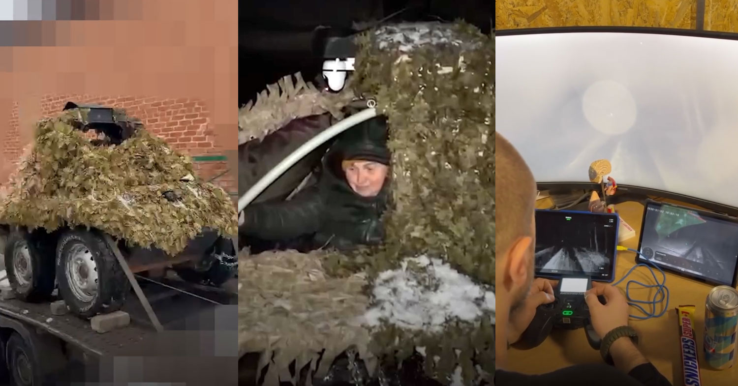 ukrainian police use ground robot rescue woman embattled kupiansk · post robotic complex used evacuate civilian during evacuation operation kharkiv oblast 2026 untitled-1 single phone call sparked daring using system