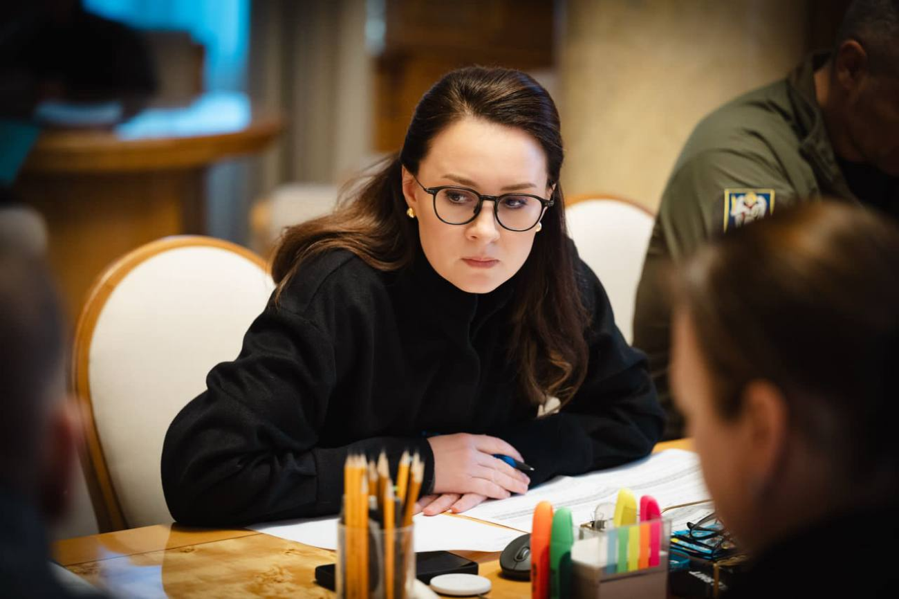 ukrainian prime minister yulia svyrydenko