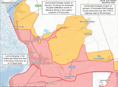 isw confirms new russian advance near shcherbaky zaporizhzhia oblast · post assessed control terrain city direction infiltration event eastern outskirts prymorske 18 2026 zaporizhzhia-city-direction-january-18-2026 forces made advances western institute study