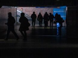 parts berlin still dark after sabotage ukrainians open “point invincibility” offering light hot tea · post blackout germany 2026 michael kappeler/picture alliance kappeler ukraine news ukrainian reports