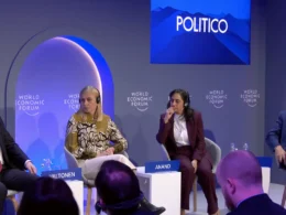 Kyrylo Budanov speaks at Davos panel where he revealed coming directly from Miami talks with Trump team representatives