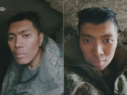 filipino mercenary killed russian army meat assault after just one week training ukrainian intelligence says · post john patrick wearing military uniform dugout donetsk oblast dead-filipino-mercenary-in-russian-army ukraine news reports