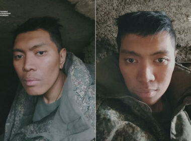 filipino mercenary killed russian army meat assault after just one week training ukrainian intelligence says · post john patrick wearing military uniform dugout donetsk oblast dead-filipino-mercenary-in-russian-army ukraine news reports