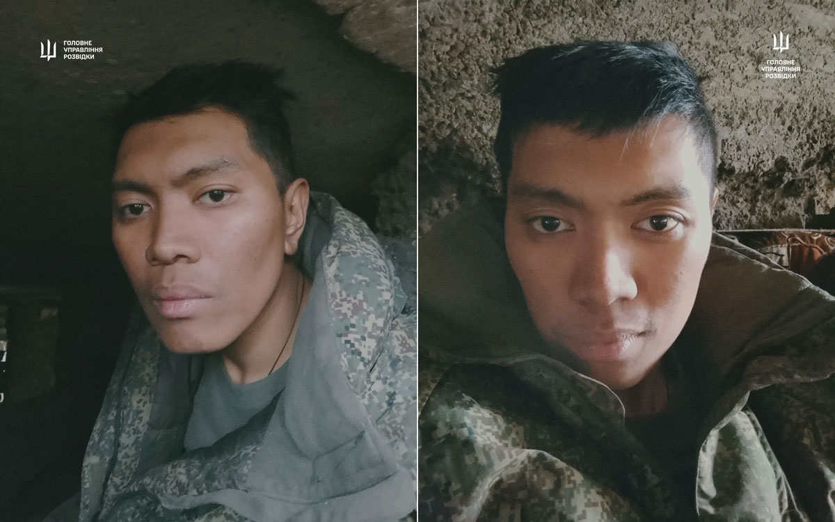 filipino mercenary killed russian army meat assault after just one week training ukrainian intelligence says · post john patrick wearing military uniform dugout donetsk oblast dead-filipino-mercenary-in-russian-army ukraine news reports