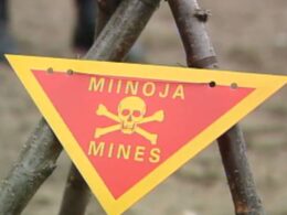 ban lifted helsinki’s landmine treaty withdrawal now officially active · post warning sign indicating presence landmines finnish english yle finland's exit ottawa convention banning anti-personnel has taken effect 10 2026
