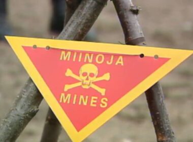 ban lifted helsinki’s landmine treaty withdrawal now officially active · post warning sign indicating presence landmines finnish english yle finland's exit ottawa convention banning anti-personnel has taken effect 10 2026