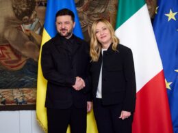 Ukrainian President Volodymyr Zelenskyy and Italian Italy Prime Minister Giorgia Meloni in Rome, 9 December 2025. Photo: Zelenskiy / Official on Telegram