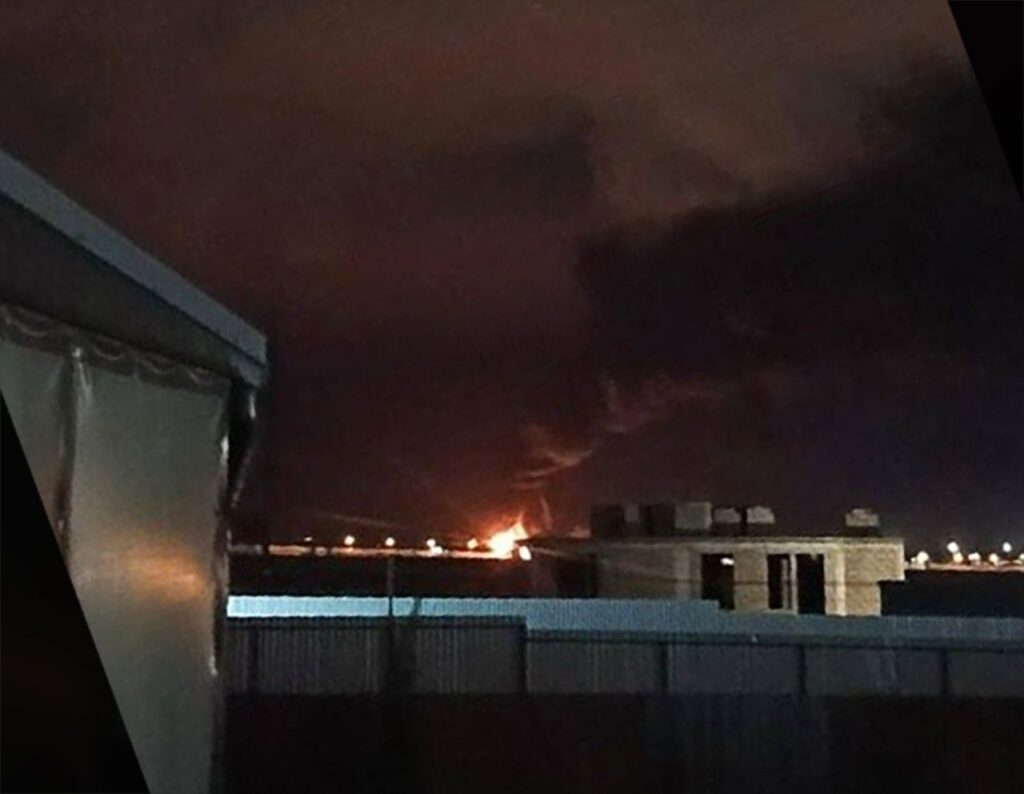 Ukraine destroyed 12 fuel tanks at Russian export terminal. That's enough fuel to fill 1,000 rail cars