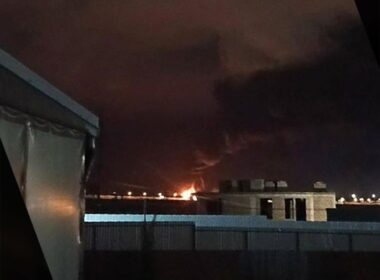 ukraine just blew up same oil terminal southern russia third time since · post fire tamannneftegaz settlement volna krasnodar krai overnight 22 2026 after ukrainian drone strike taman (1) struck