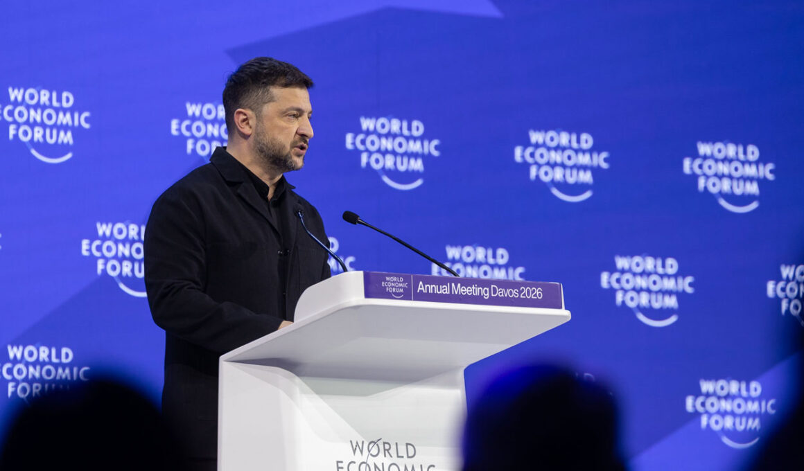 europe's groundhog day zelenskyy demands europe stop waiting start acting · post ukrainian president volodymyr delivering speech world economic forum davos switzerland 22 2026 presidentgovua zelenskyy-davos dear friends ukraine news