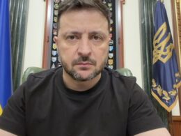 Ukrainian President Volodymyr Zelenskyy delivers his evening address announcing government reshuffle, 2 January 2026