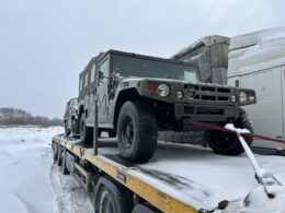 japan quietly ships military-grade off-roaders ukraine — here’s what can do · post toyota high mobility vehicle transferred loaded transport truck 14 2026 переданий японією позашляховик hmv січня року посольство