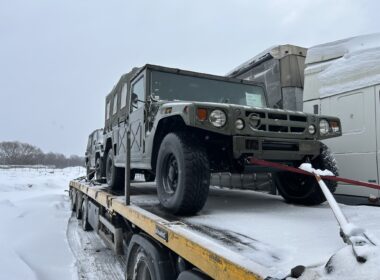 japan quietly ships military-grade off-roaders ukraine — here’s what can do · post toyota high mobility vehicle transferred loaded transport truck 14 2026 переданий японією позашляховик hmv січня року посольство