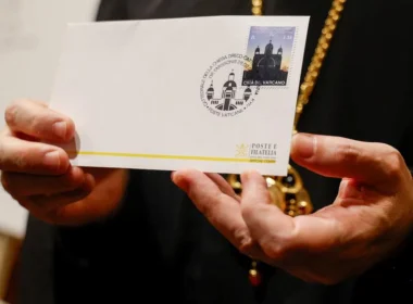 Vatican postage stamp honouring Catholics