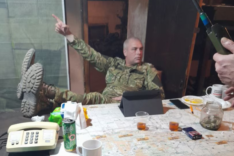 Russian Major General Roman Demurchiyev, deputy commander of Russia’s 20th Combined Arms Army, whose leaked messages reportedly show discussions of torture and the execution of Ukrainian prisoners of war. Photo: Radio Svoboda