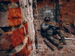 A Ukrainian soldier. The 3rd Separate Assault Brigade