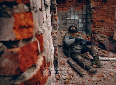 A Ukrainian soldier. The 3rd Separate Assault Brigade