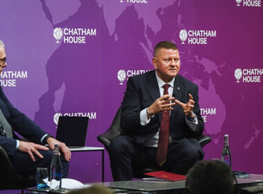 frontline ukraine reduced robotic kill zone zaluzhnyi says · post ukraine's ambassador uk former commander-in-chief valerii speaks chatham house london 23 2026 641320241_25836994949285361_7120606880738257777_n-(1) currently has evolved dominated drones robots now