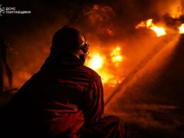 19 attacks 39 days — russia targets naftogaz ukraine's second-largest gas extraction region again · post rescuers battle fires energy facility poltava oblast following russian drone attack 8 2026 7