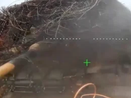 An ex-Australian M-1 knocked out near Huliaipole.