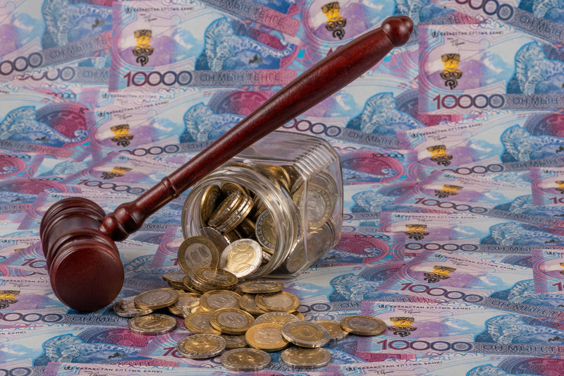 Courthouse in Kazakhstan's North Kazakhstan Oblast, where a citizen was convicted of participating in foreign armed conflict.