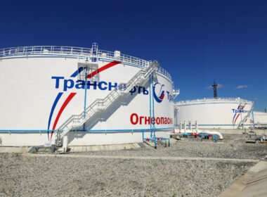 transneft oil storage in siberia