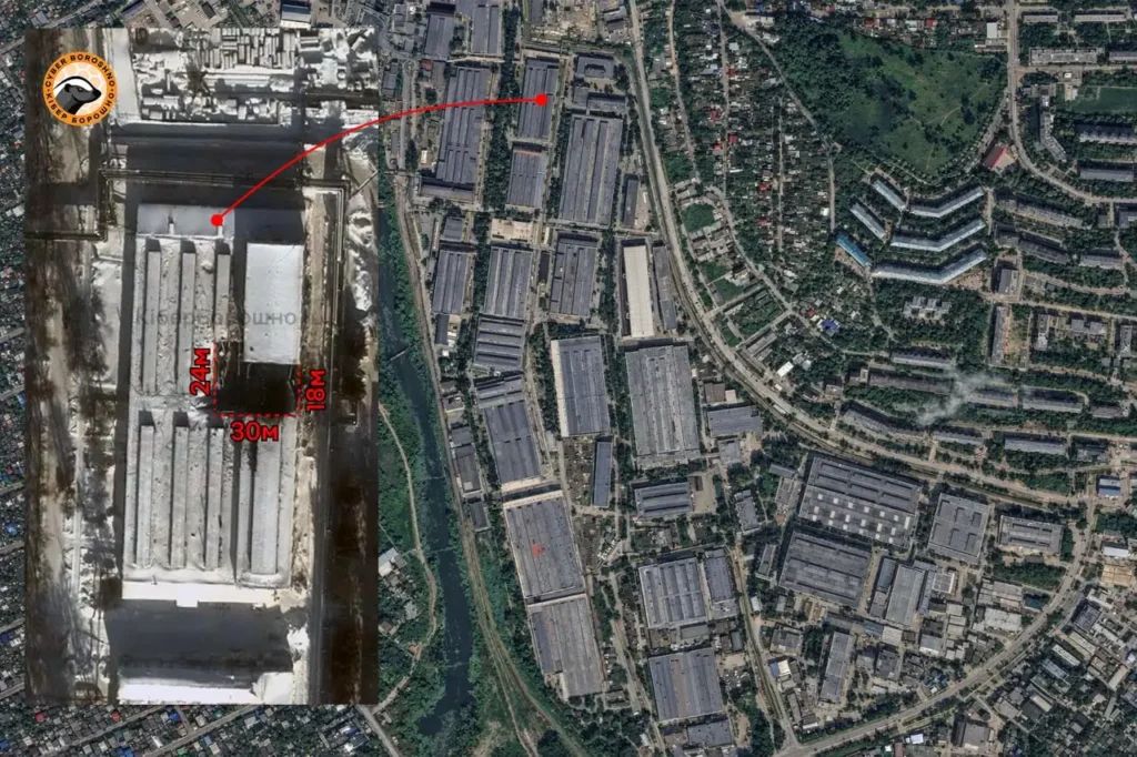 Flamingo strike Votkinsk satellite