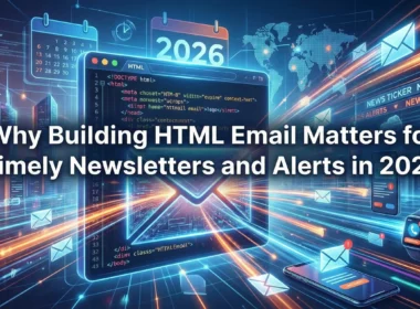 Why building HTML email matters for timely newsletters and alerts in 2026