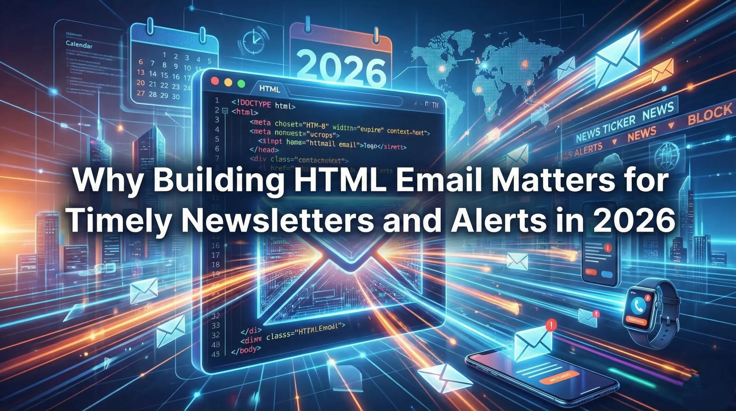 Why building HTML email matters for timely newsletters and alerts in 2026